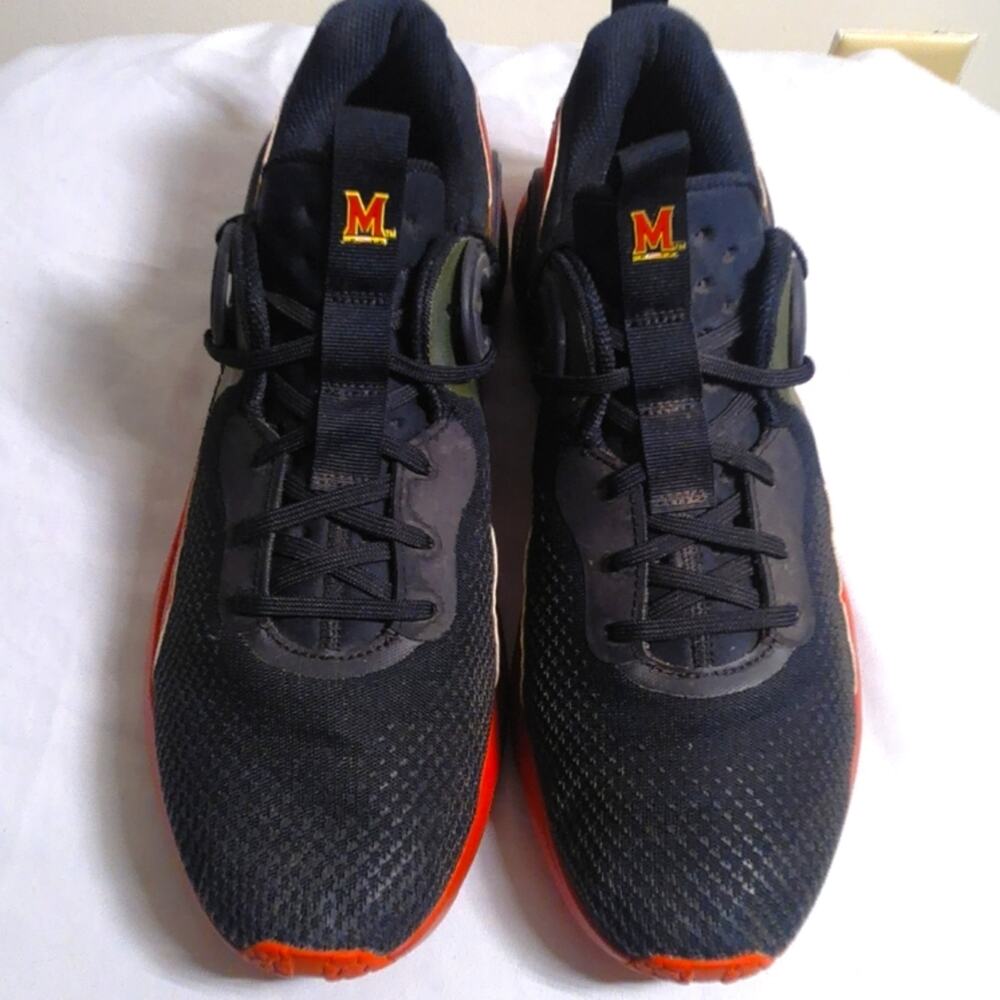 Under Armour  HOVR Apex 3 Maryland Terrapins Black Red Size 13 3024308 001
